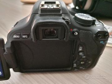 Canon EOS 600D più obbiettivo Canon 18-55