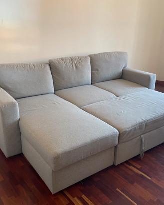 Divano letto IKEA 3 posti con chaise longue - 150€