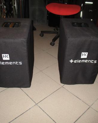Impianto Audio Professionale Attivo 1800 Watt