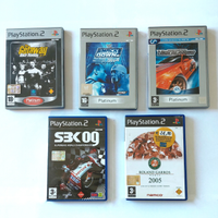 5 giochi per Playstation 2 (elenco in descrizione)