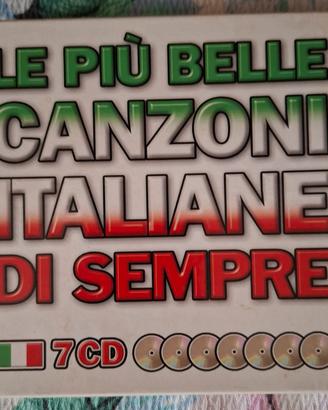 Cofanetto 7 CD canzoni italiane