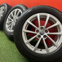 Cerchi Audi A6 Gomme Inverna Bridgestone 225 60 17