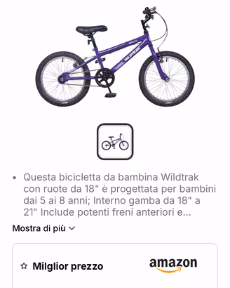 Bicicletta bimbo
