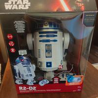 STAR WARS R2-D2 DROIDE INTERATTIVO ROBOTICO DISNEY