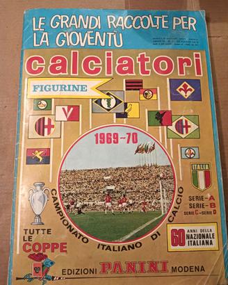 ALBUM CALCIATORI PANINI 1969/70 DA RECUPERO