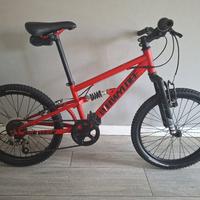 Bici bambino 20" biammortizza