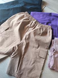 Set di 4 pantaloncini cargo 13/14 anni - Nuovi!