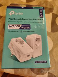 Tp-link AV1000 coppia adattatori powerline gigabit