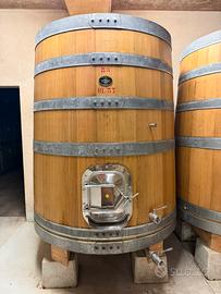 3 botti / tini di legno da 37 hl