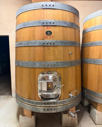 3 botti / tini di legno da 37 hl
