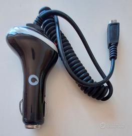 Caricabatterie Vodafone da auto spina micro USB