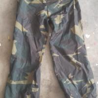 pantaloni cerati esercito italiano originale 