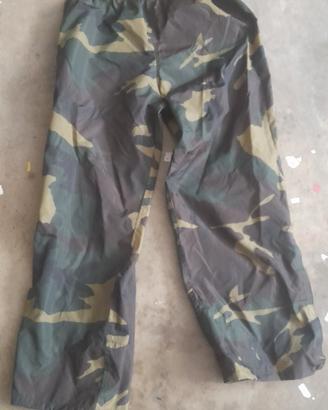 pantaloni cerati esercito italiano originale 