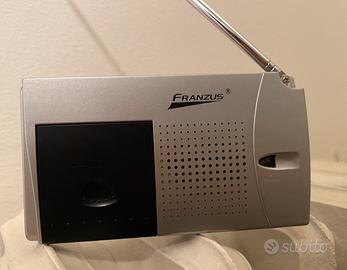 Radio orologio torcia da viaggio