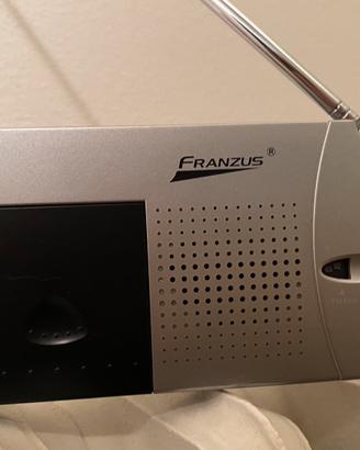 Radio orologio torcia da viaggio