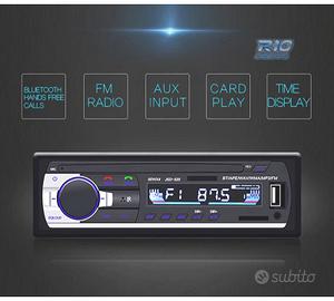 AUTORADIO 1 DIN BLUETOOTH MP3 USB SD AUX