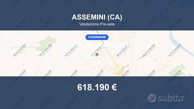 Immobile in asta di 3550 m² a Assemini