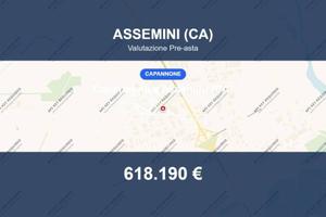 Immobile in asta di 3550 m² a Assemini