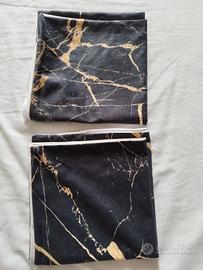 federe per cuscini nero dorato 