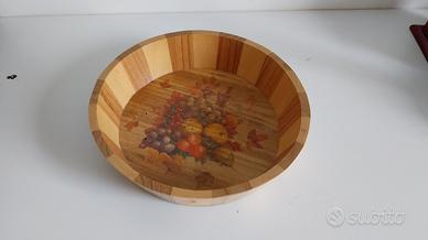 Centro tavola in legno