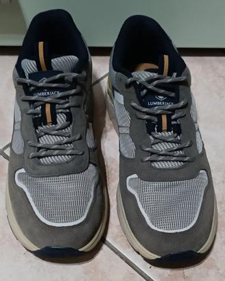 Scarpe Lumberjack Uomo Taglia 42 Grigio Blu marino