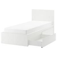 letto Ikea con cassetti  doghe con materasso 