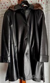 Giaccone donna in pelle
