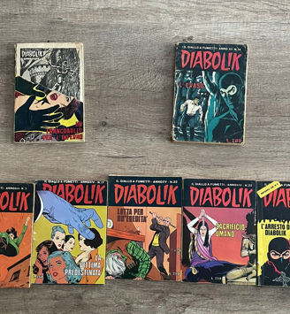 Lotto 250+ Diabolik ORIGINALI BUONO STATO