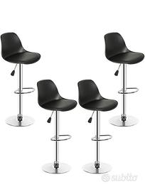 SGABELLI regolabili acciaio 