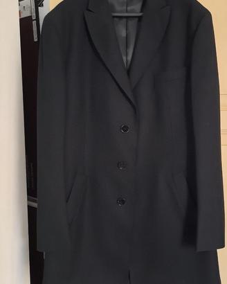 cappotto da uomo colore blu