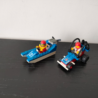 Motoscafo e Dune Buggy vintage Lego