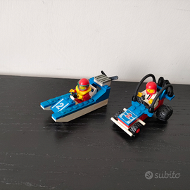 Motoscafo e Dune Buggy vintage Lego