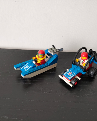 Motoscafo e Dune Buggy vintage Lego