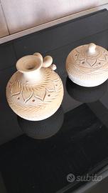 soprammobili artigianali in argilla 