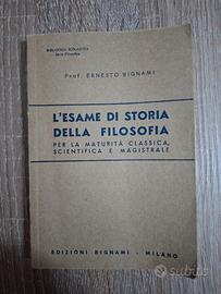 L'ESAME DI STORIA DELLA FILOSOFIA (Prof. BIGNAMI)