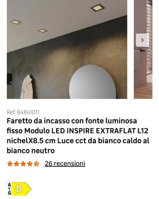 Faretti praticamente nuovi 8 euro