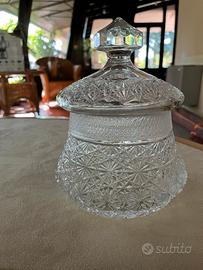 Porta bon bon in cristallo