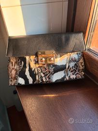 Borsa a tracolla zebrata animalier Nuova