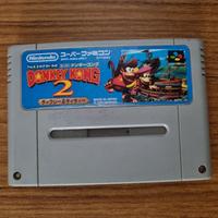 Cartuccia Snes Super Nintendo Super Donkey Kong 2