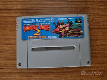 Cartuccia Snes Super Nintendo Super Donkey Kong 2