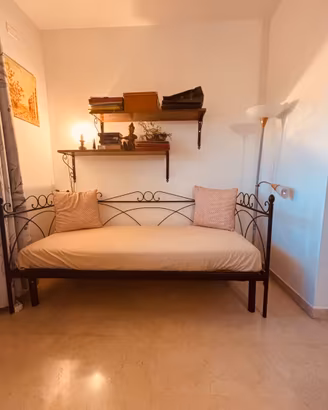 Letto in Ferro Battuto - uso divanetto
