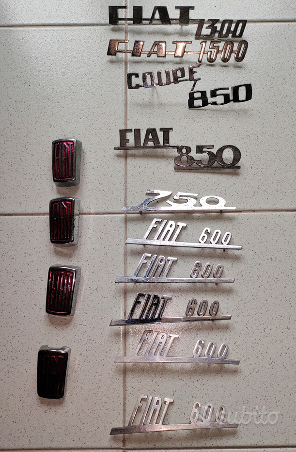 Stemma fiat 600 - Vendita in Accessori auto 