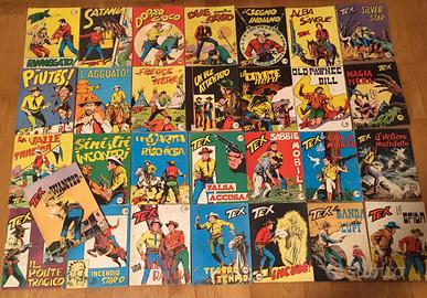 Stock 29 FUMETTI TEX Willer lotto sergio Bonelli