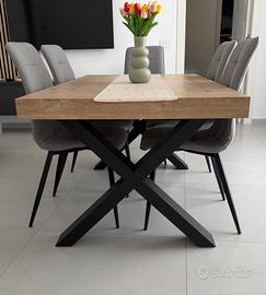 Tavolo allungabile + 6 sedie Capodarte – €1.700