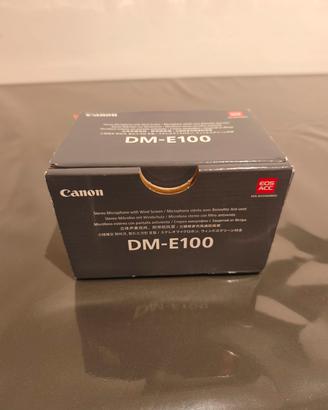 Canon Microfono DM-E100 - Come Nuovo