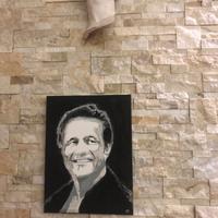 QUADRO ''CHRISTIAN DE SICA'' firmato e autenticato