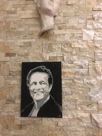 QUADRO ''CHRISTIAN DE SICA'' firmato e autenticato