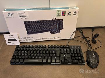 Mouse e Tastiera RII Gaming RK108