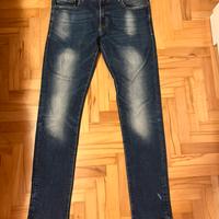 Jeans skinny Conbipel uomo blu scuro