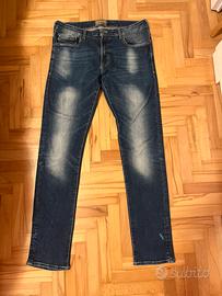 Jeans skinny Conbipel uomo blu scuro